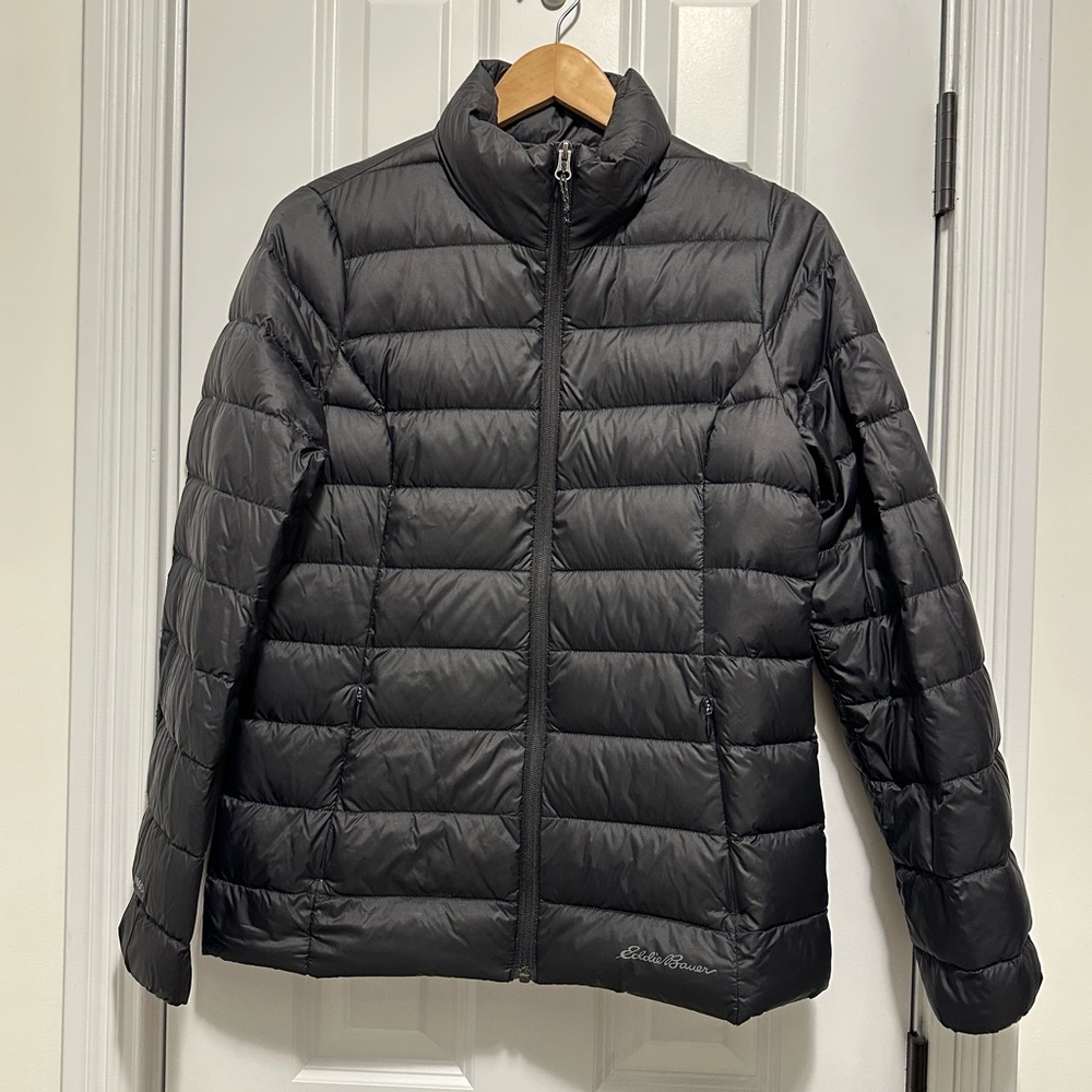 Women’s Eddie Bauer CirrusLite Down Jacket, black, size small